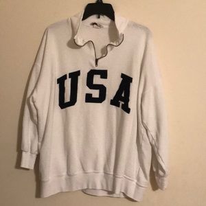 Ashly Brent USA Pullover Sweater